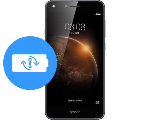 Замена аккумулятора (батареи) Honor 5A